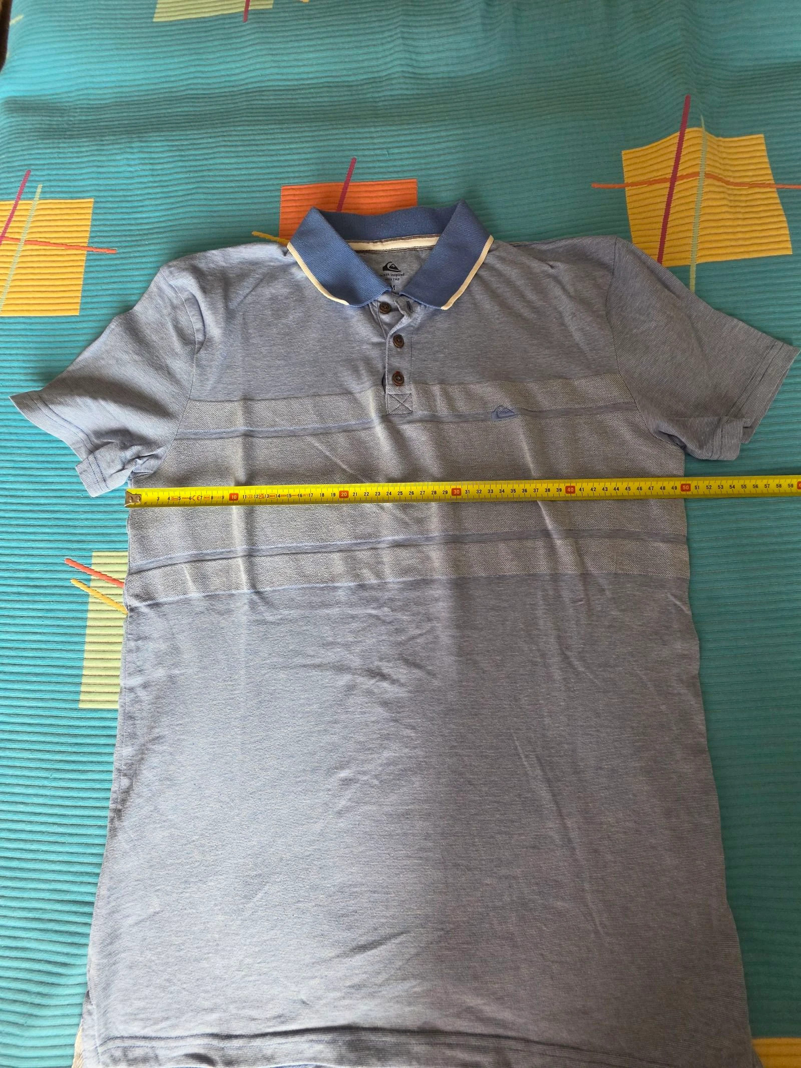 Ocean Men's Light Blue Polo Size M – photo 9